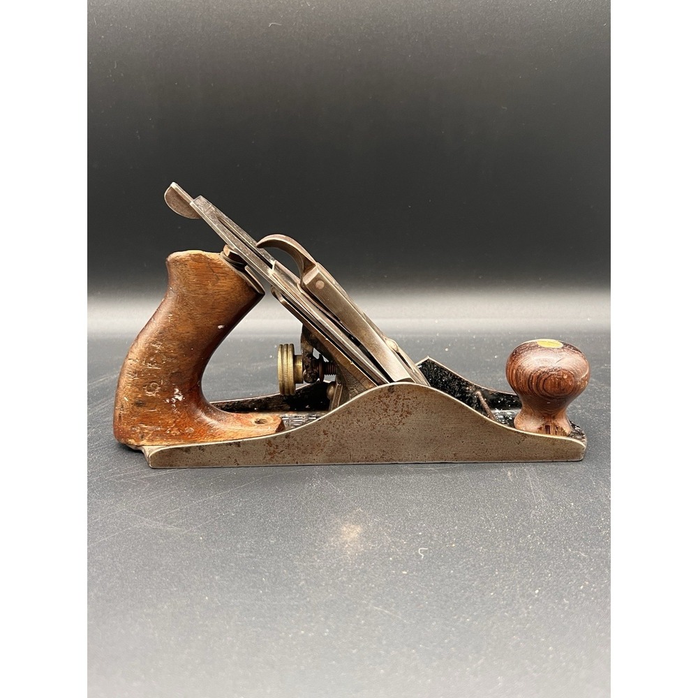 Antique Stanley Bailey No 3 Wood Plane 1910